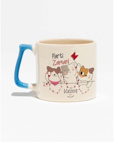 Kedi Parti Kids Kupa - İsimli