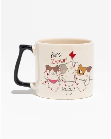 Kedi Parti Kids Kupa - İsimli