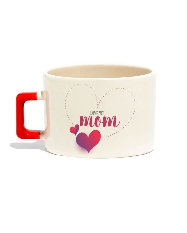 Love You Mom Nescafe Fincanı